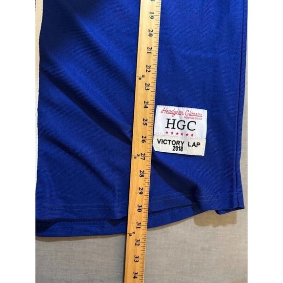 Crenshaw Victory Lap 2018 Nipsy Hustle Baseball Jersey XL Blue‎ Short Sleeve. - Picture 13 of 13